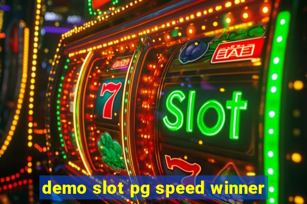 demo slot pg speed winner