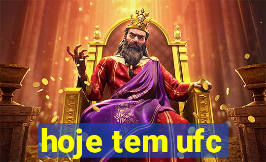 hoje tem ufc