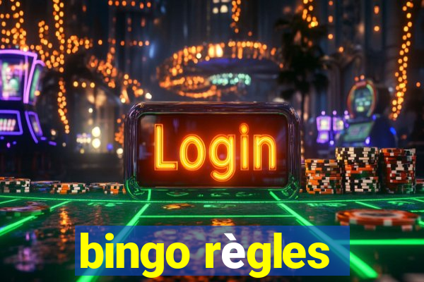 bingo règles