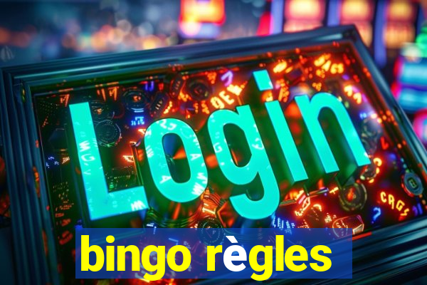 bingo règles