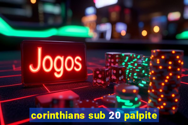 corinthians sub 20 palpite