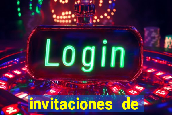 invitaciones de bingo para editar