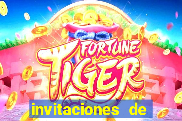 invitaciones de bingo para editar