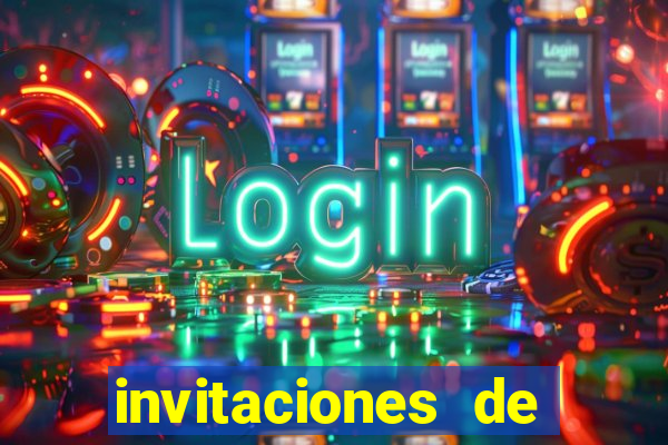 invitaciones de bingo para editar