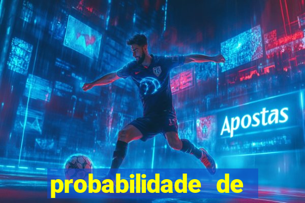 probabilidade de gol em um jogo