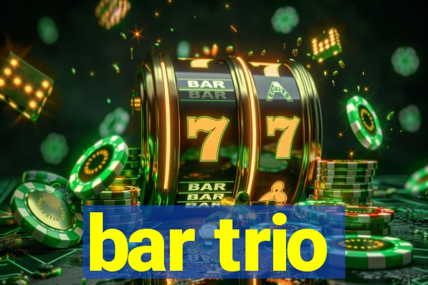 bar trio