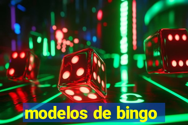 modelos de bingo