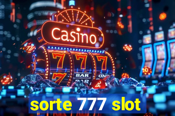 sorte 777 slot