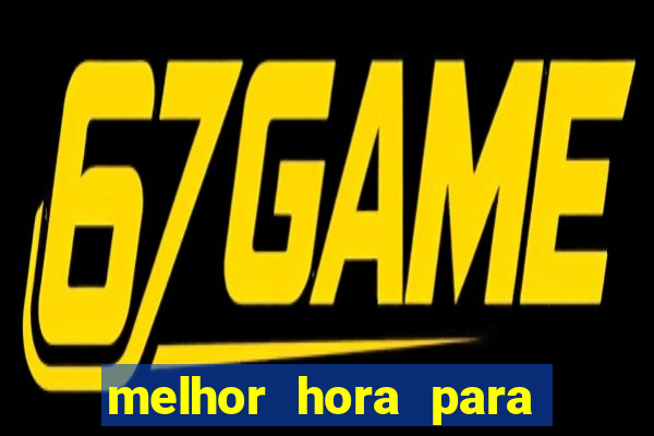 melhor hora para jogar fortune rabbit