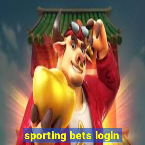 sporting bets login