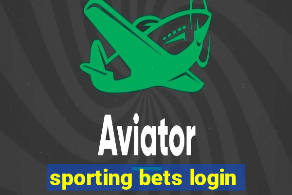 sporting bets login