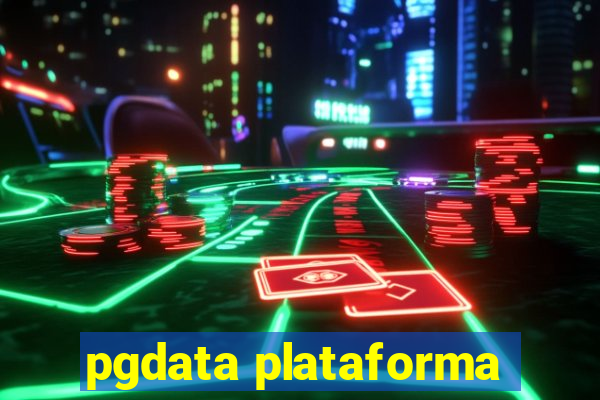 pgdata plataforma