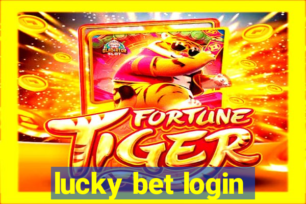 lucky bet login