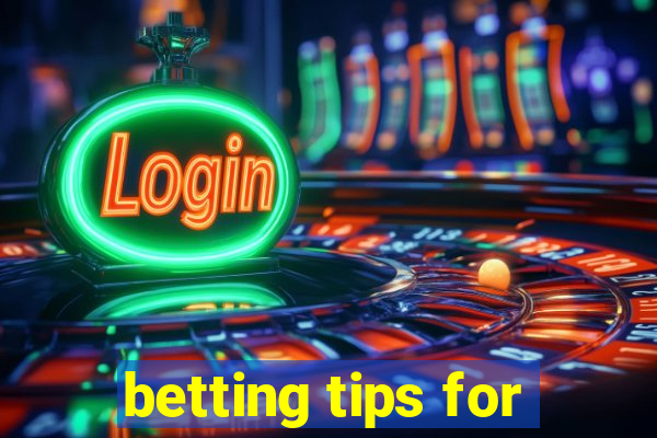 betting tips for