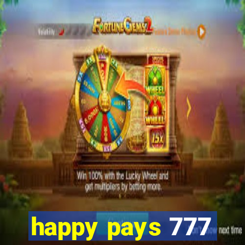 happy pays 777