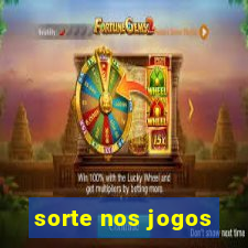 sorte nos jogos