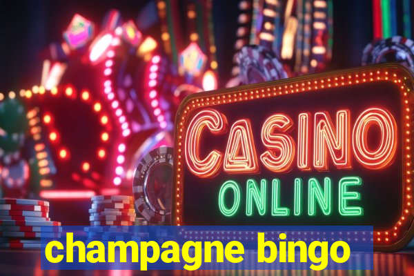 champagne bingo