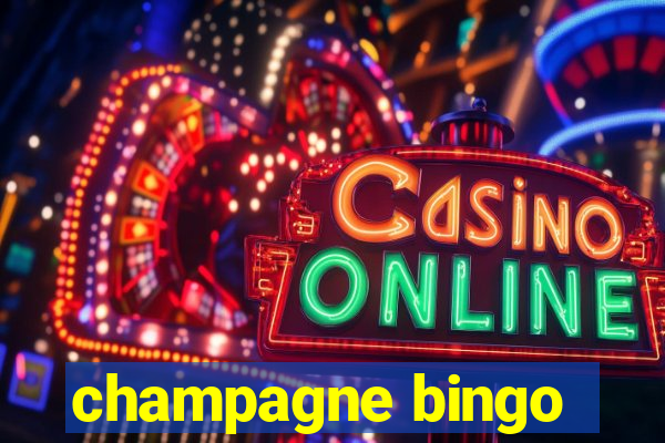 champagne bingo