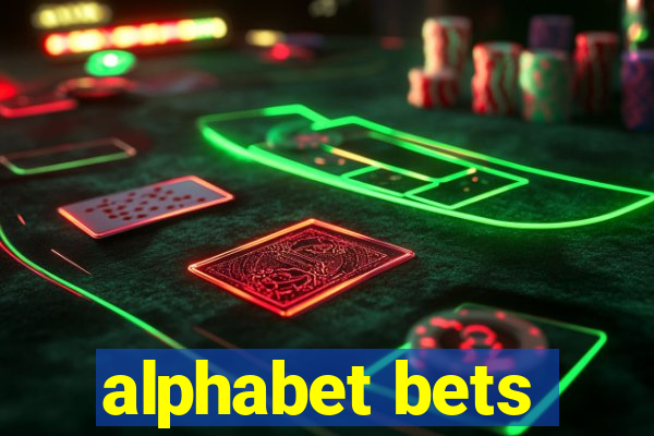 alphabet bets