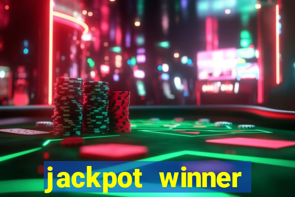 jackpot winner casino slot