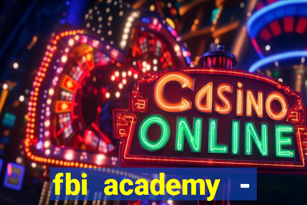 fbi academy - tragaperras bar