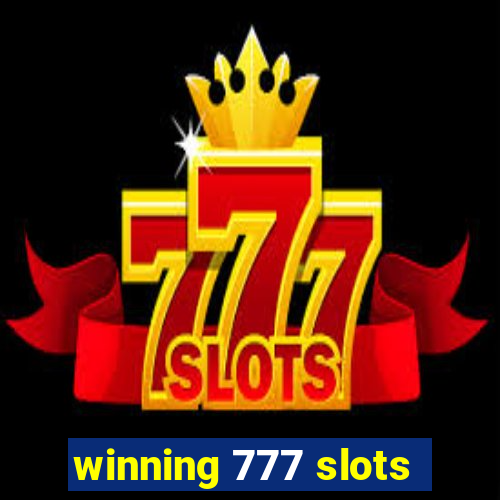 winning 777 slots