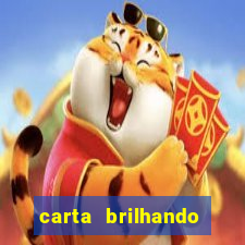 carta brilhando fortune tiger