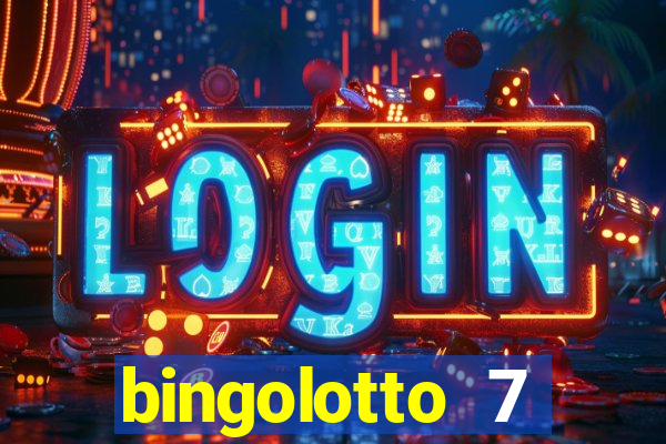 bingolotto 7 januari 2024