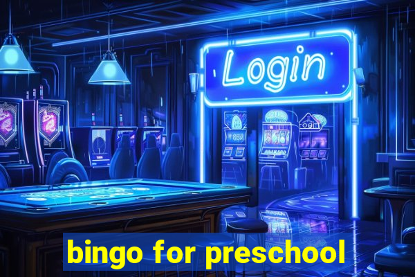 bingo for preschool