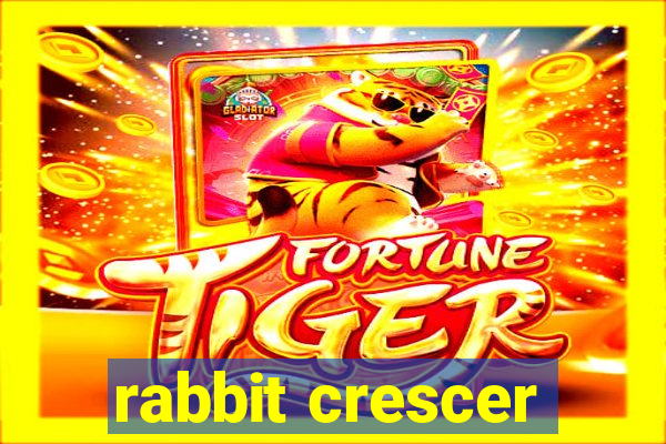 rabbit crescer