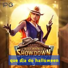 que dia do halloween