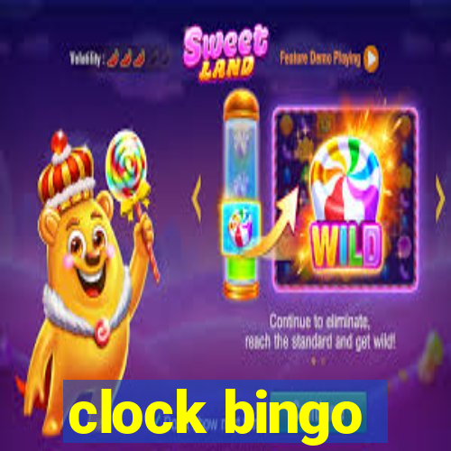 clock bingo