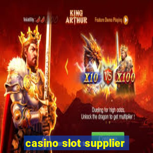 casino slot supplier