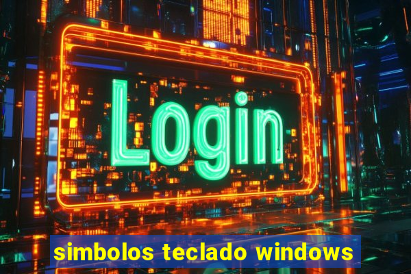 simbolos teclado windows