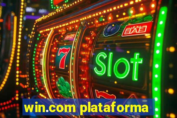 win.com plataforma