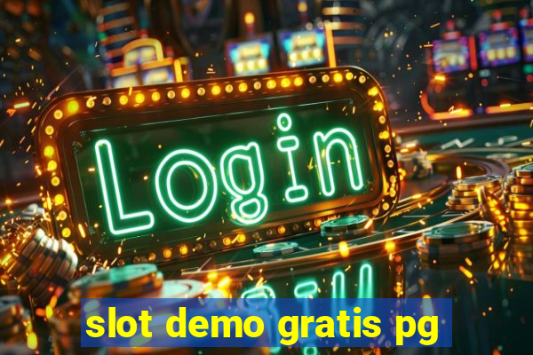 slot demo gratis pg