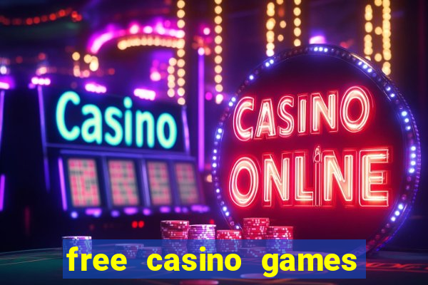 free casino games slots machine