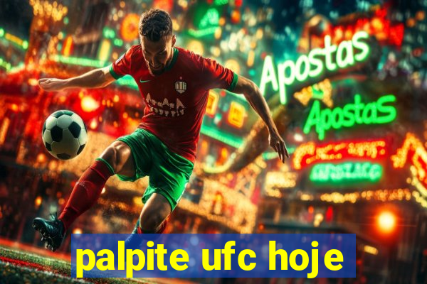 palpite ufc hoje