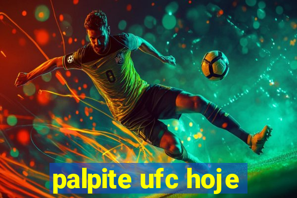 palpite ufc hoje