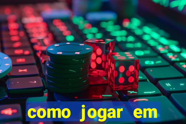 como jogar em numeros na roleta