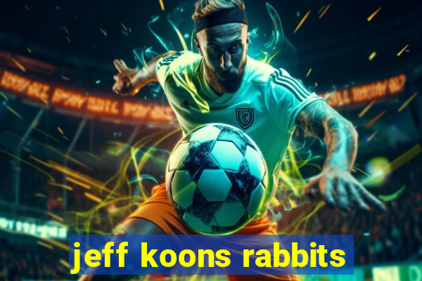 jeff koons rabbits