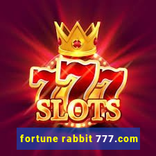 fortune rabbit 777.com