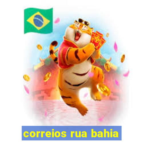 correios rua bahia