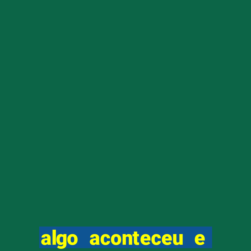 algo aconteceu e seu pin não está disponível