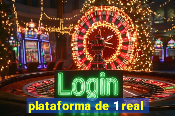 plataforma de 1 real