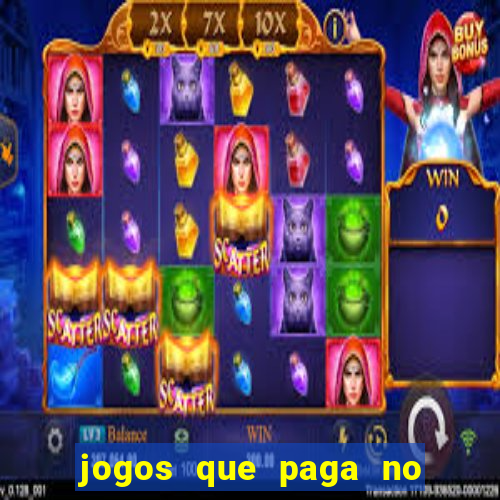 jogos que paga no pix sem depósito