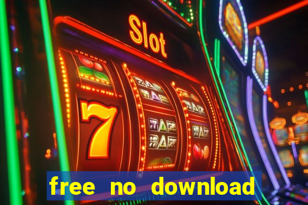 free no download slot machine games