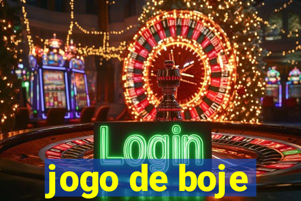 jogo de boje