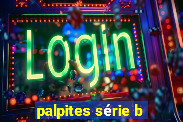 palpites série b