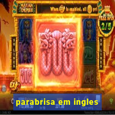 parabrisa em ingles